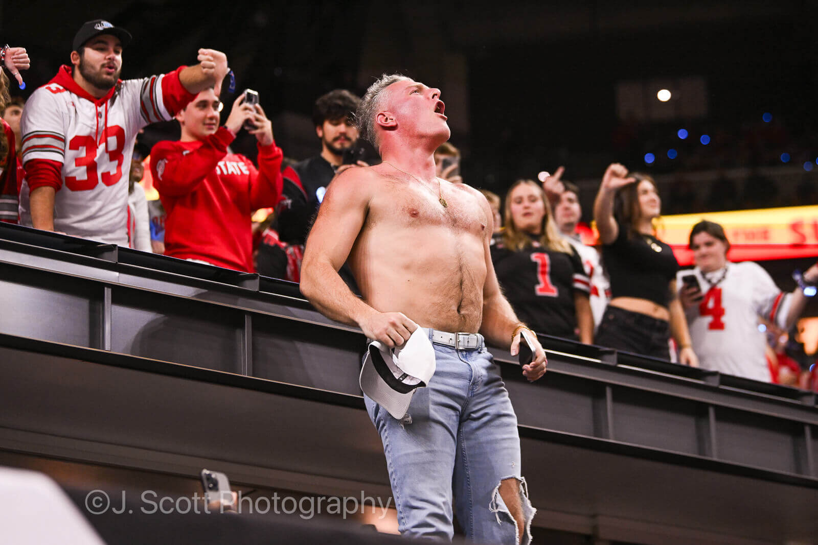 Photos from IU football's Big Ten championship win against Ohio State.