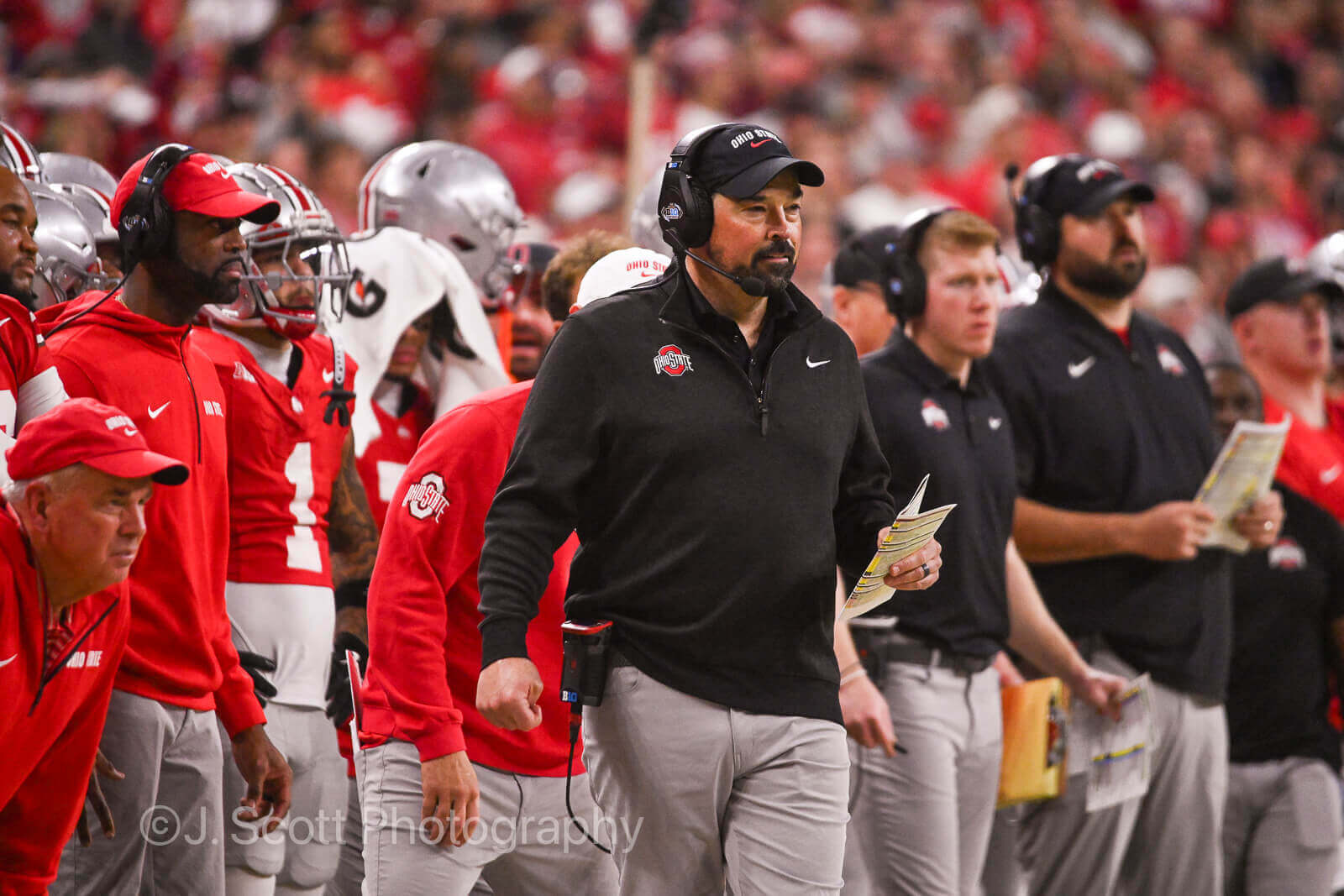 Photos from IU football's Big Ten championship win against Ohio State.