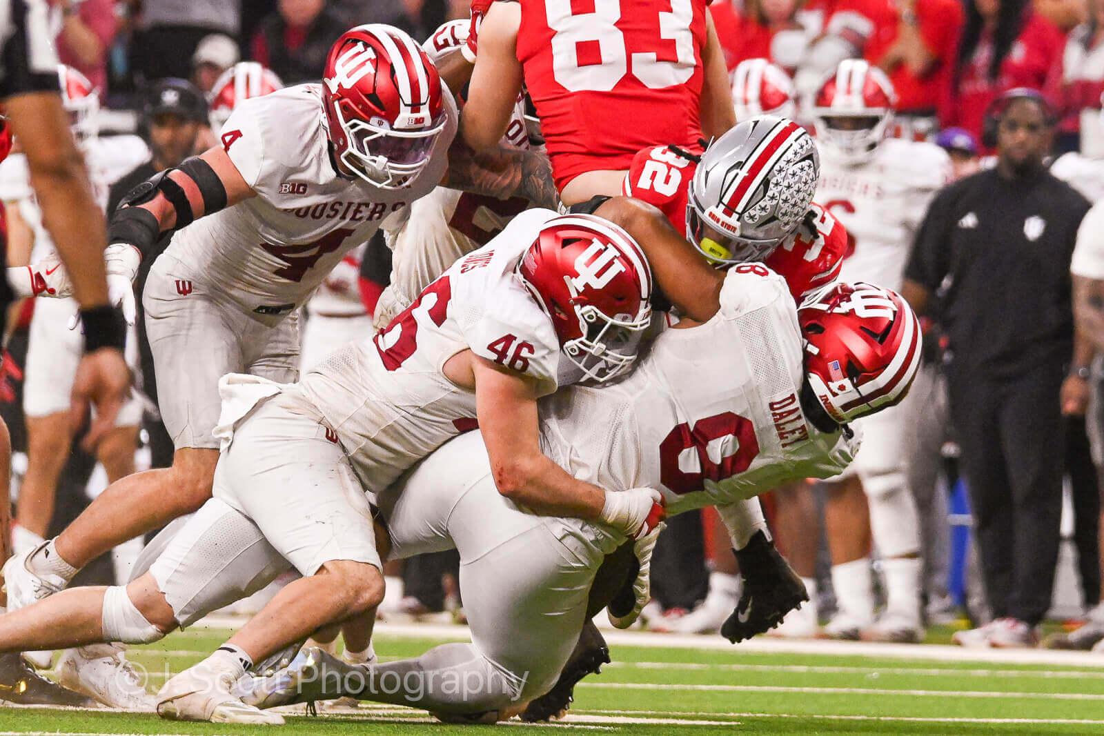 Photos from IU football's Big Ten championship win against Ohio State.