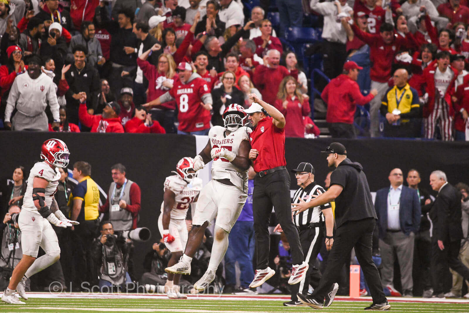 Photos from IU football's Big Ten championship win against Ohio State.
