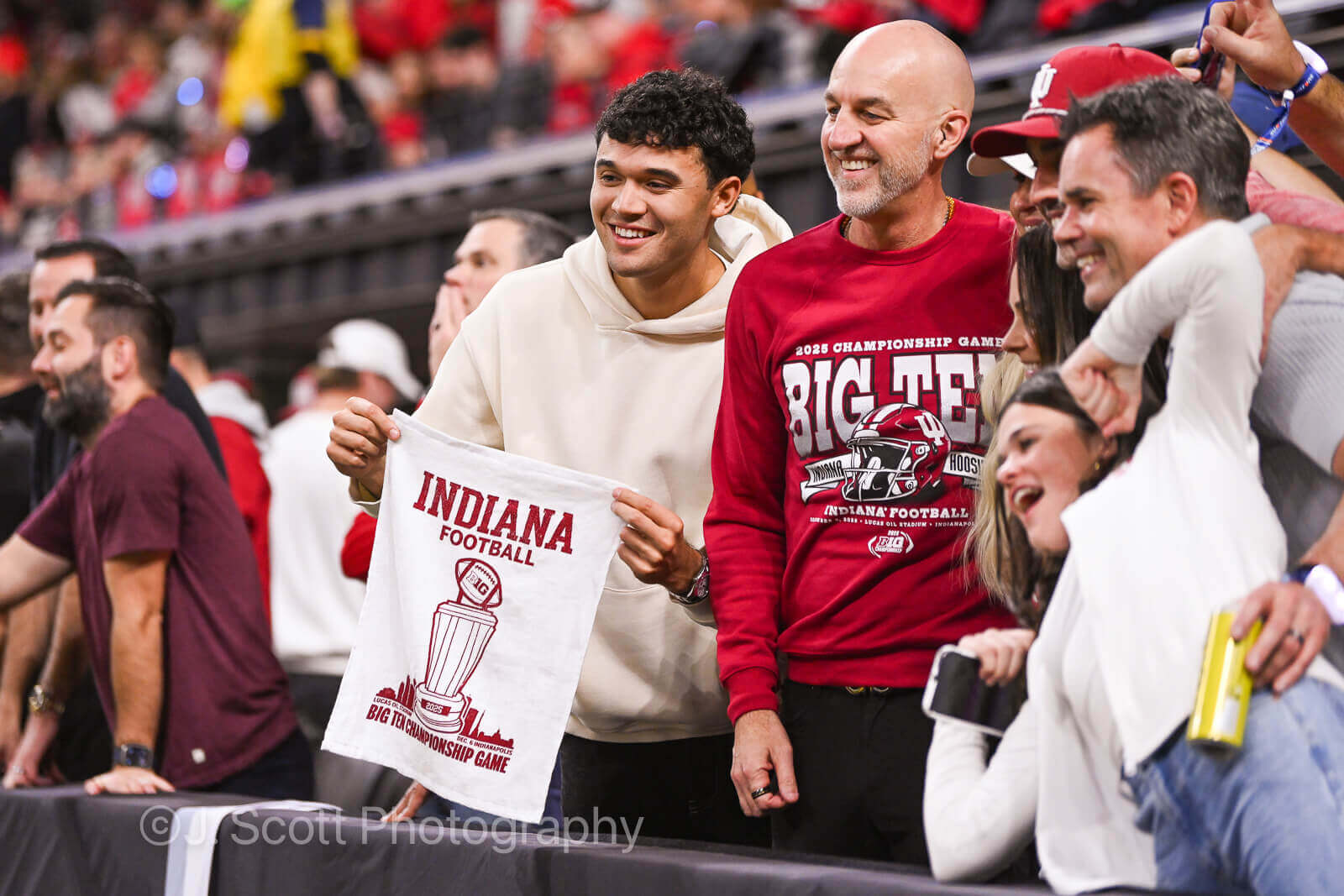 Photos from IU football's Big Ten championship win against Ohio State.