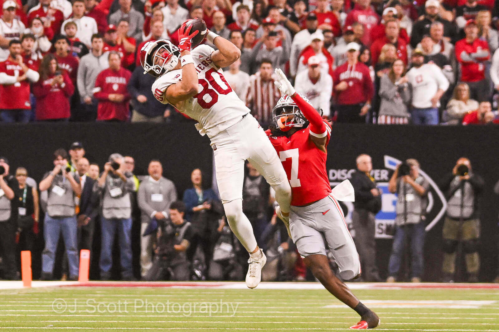 Photos from IU football's Big Ten championship win against Ohio State.