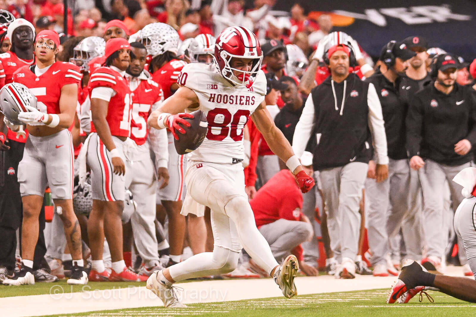 Photos from IU football's Big Ten championship win against Ohio State.