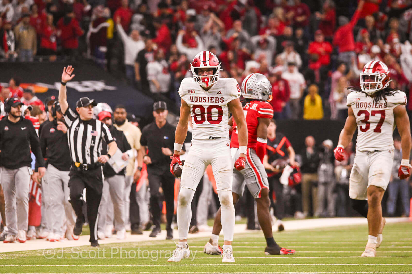 Photos from IU football's Big Ten championship win against Ohio State.