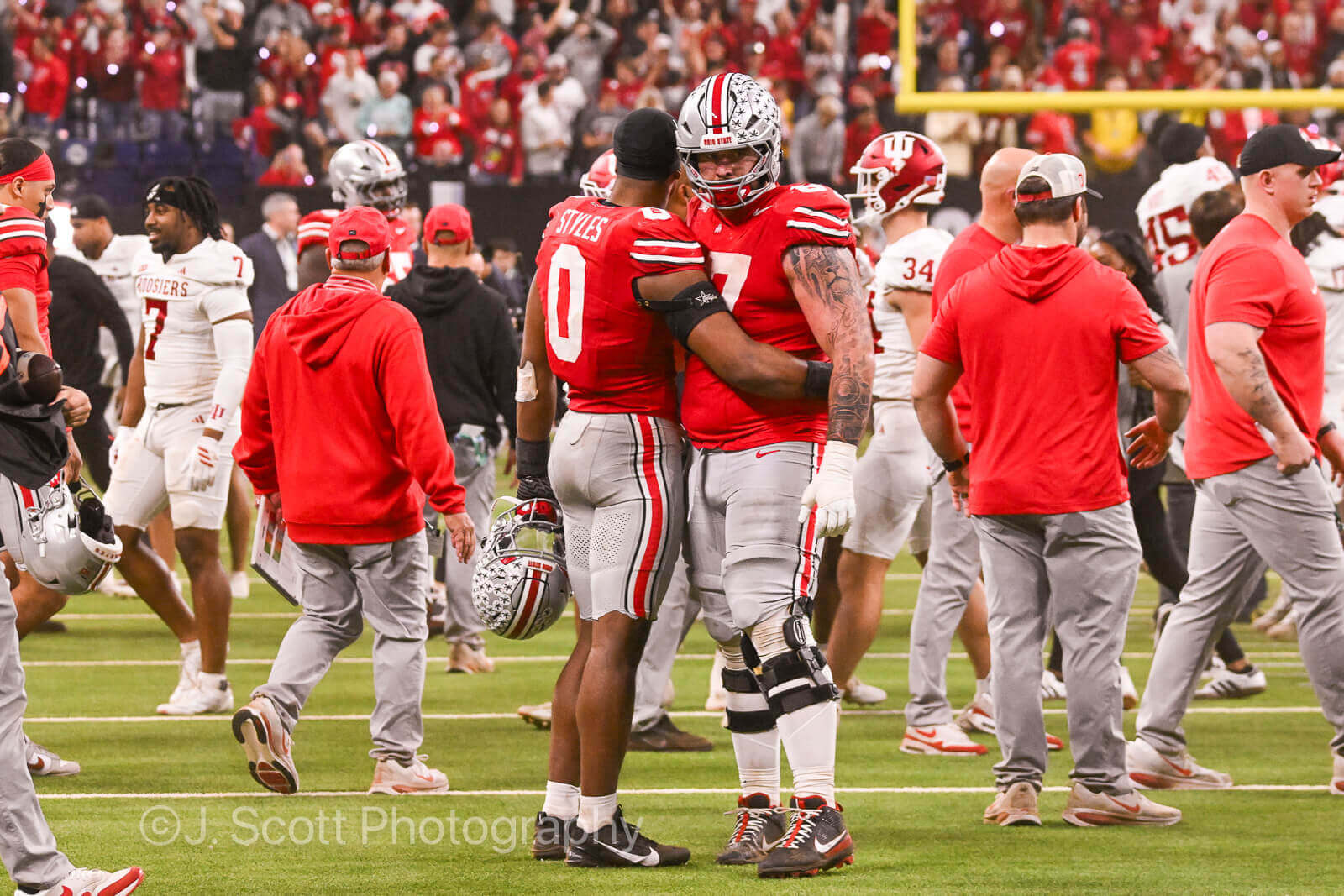 Photos from IU football's Big Ten championship win against Ohio State.