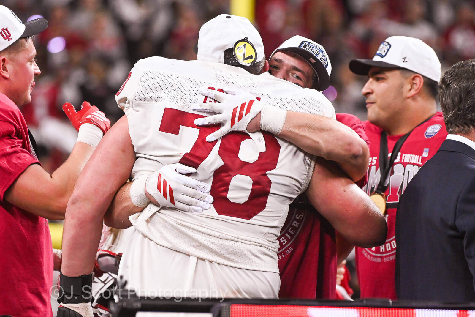 Photos from IU football's Big Ten championship win against Ohio State.