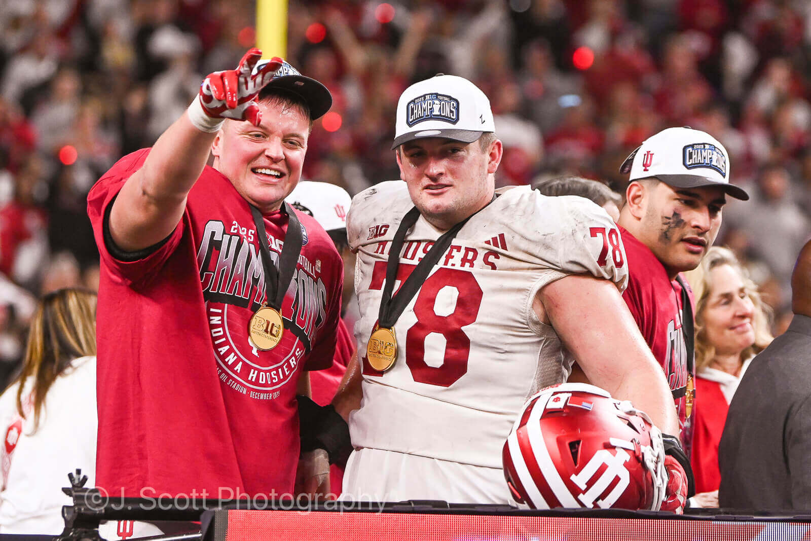 Photos from IU football's Big Ten championship win against Ohio State.