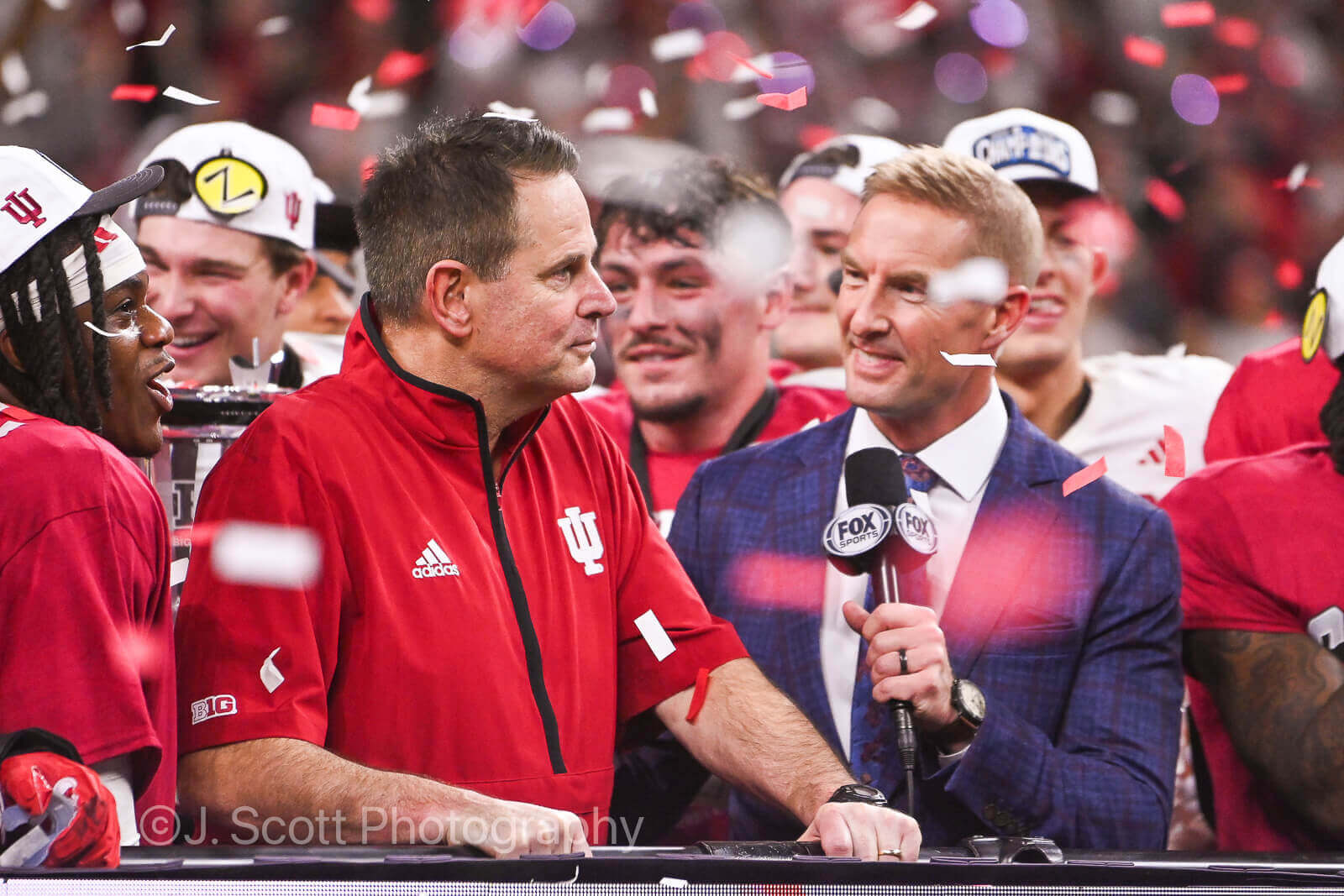 Photos from IU football's Big Ten championship win against Ohio State.