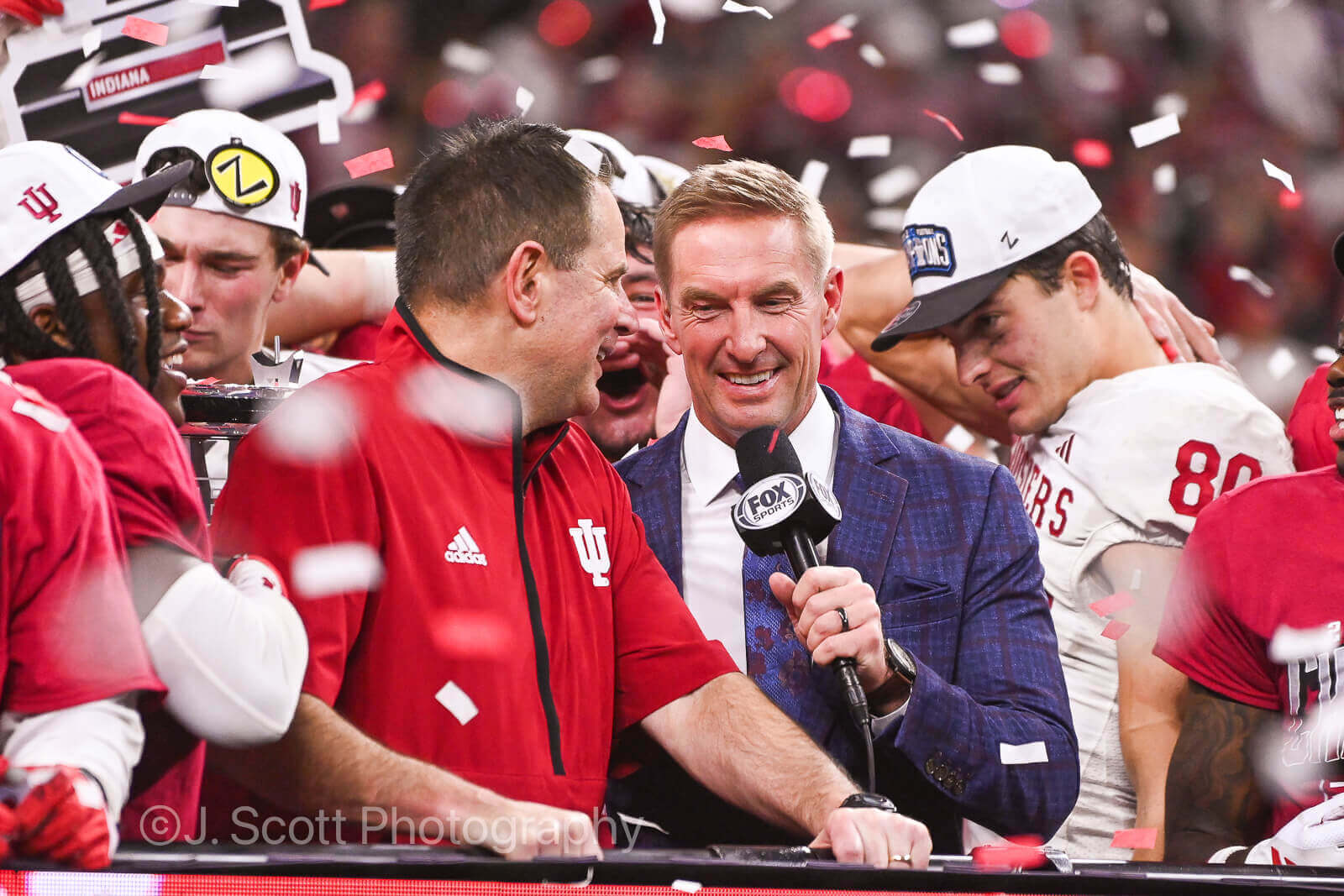 Photos from IU football's Big Ten championship win against Ohio State.