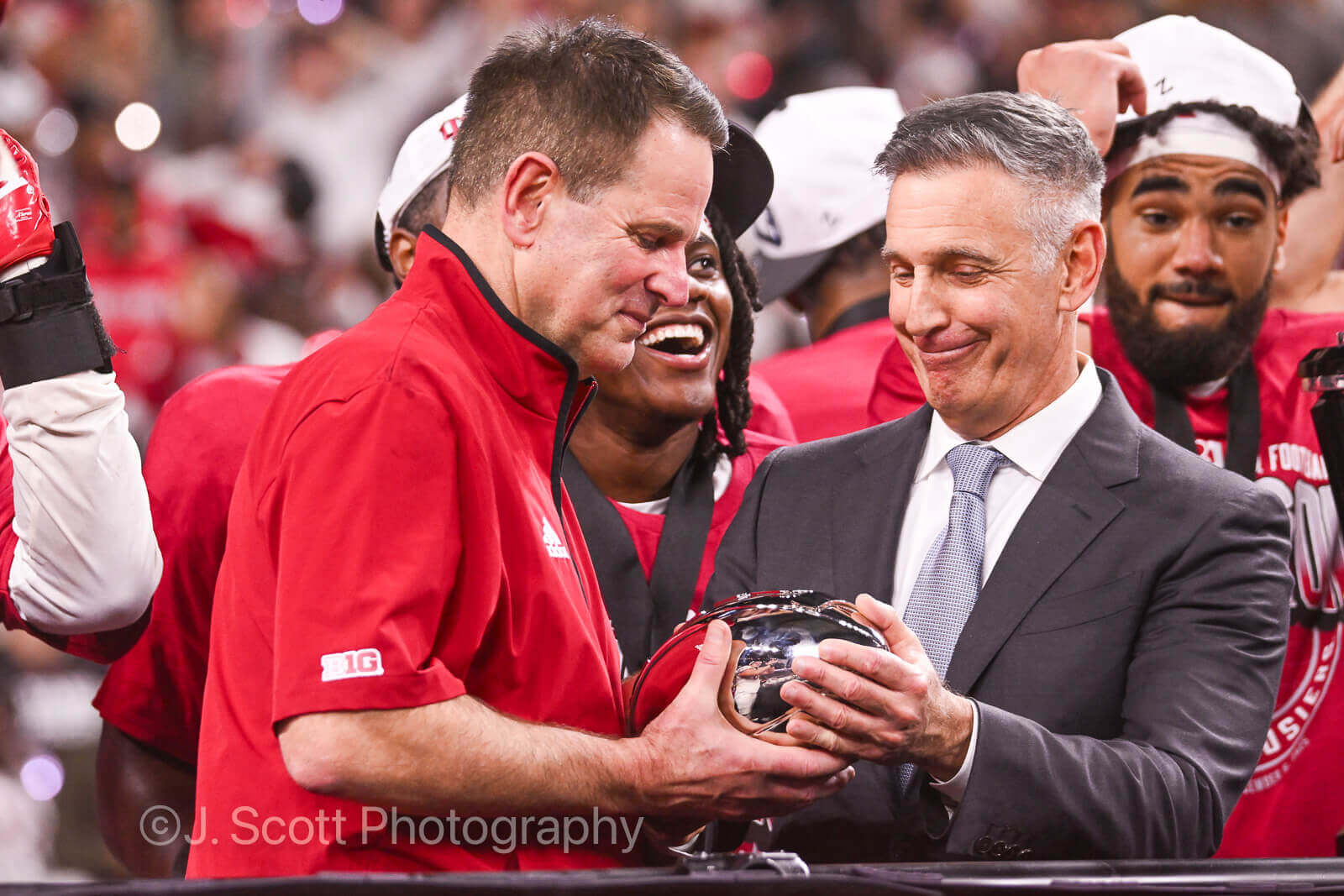 Photos from IU football's Big Ten championship win against Ohio State.