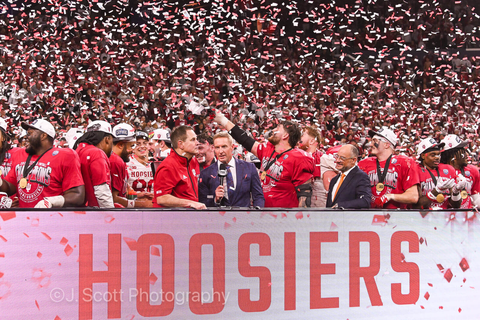 Photos from IU football's Big Ten championship win against Ohio State.