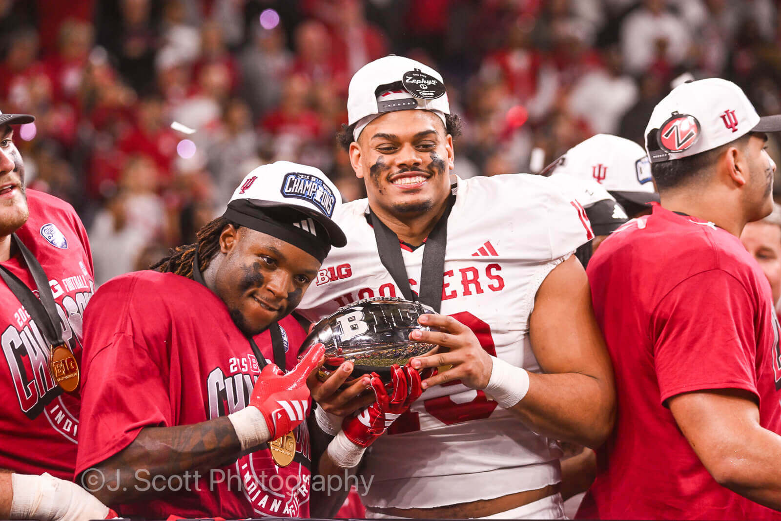 Photos from IU football's Big Ten championship win against Ohio State.