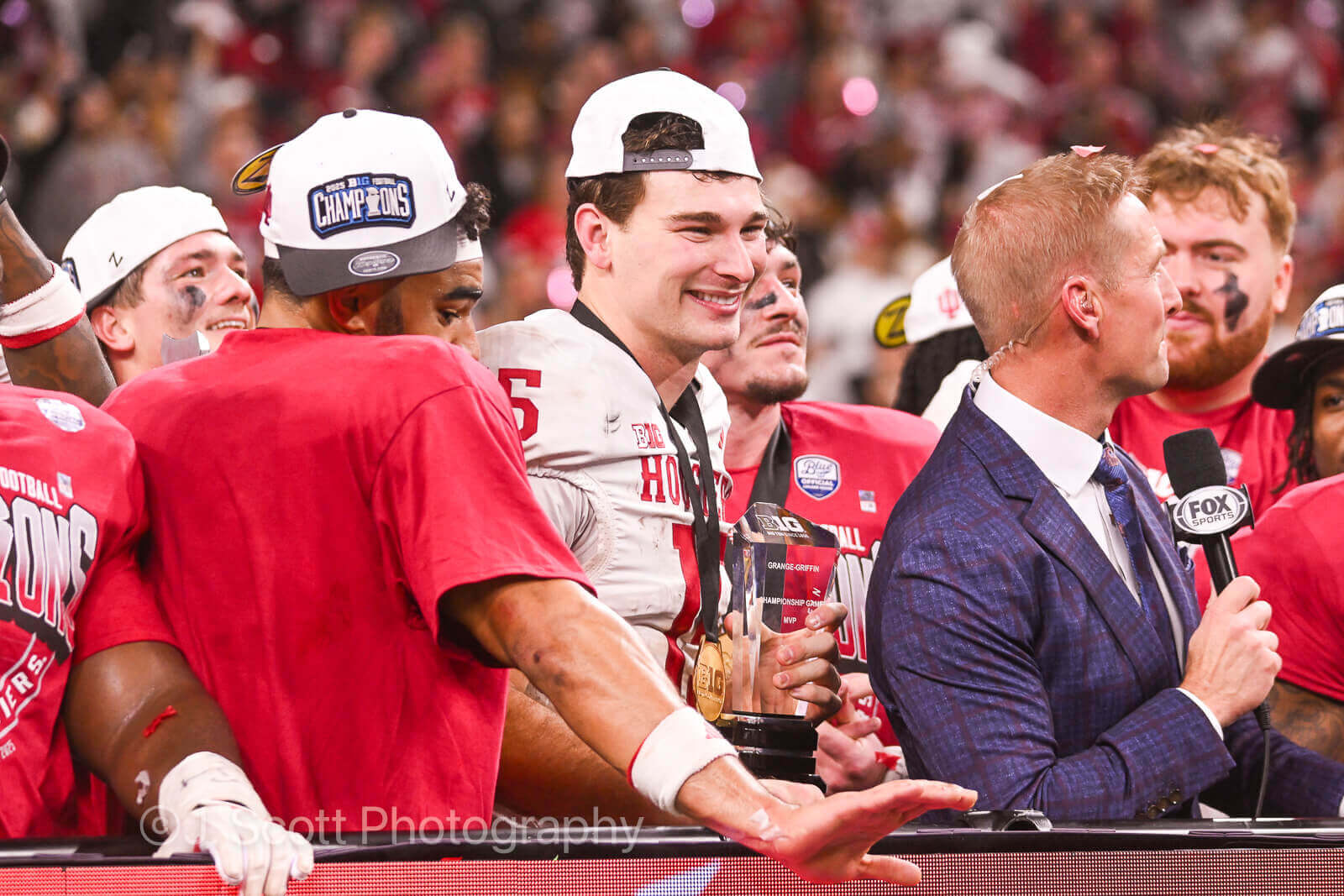 Photos from IU football's Big Ten championship win against Ohio State.