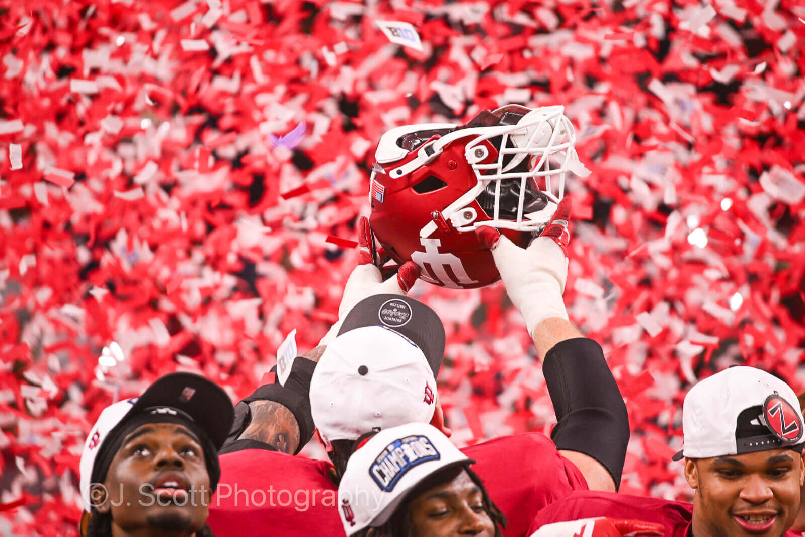 Photos from IU football's Big Ten championship win against Ohio State.