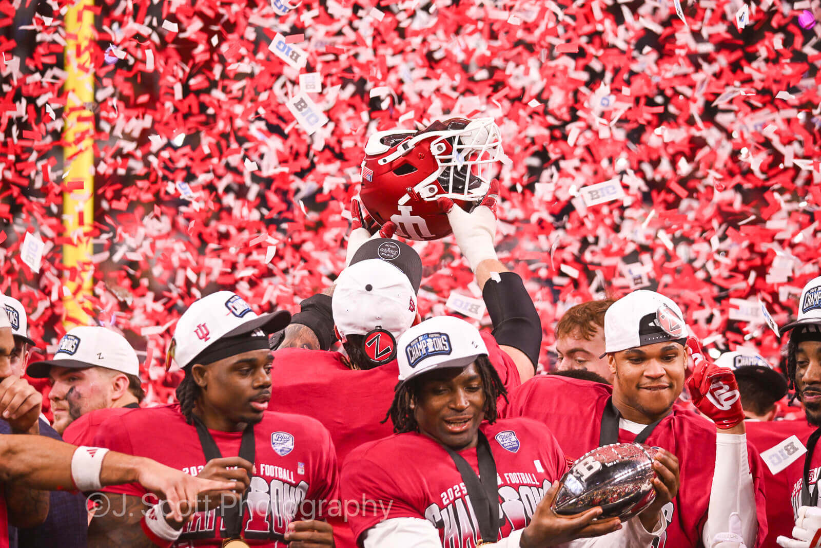 Photos from IU football's Big Ten championship win against Ohio State.