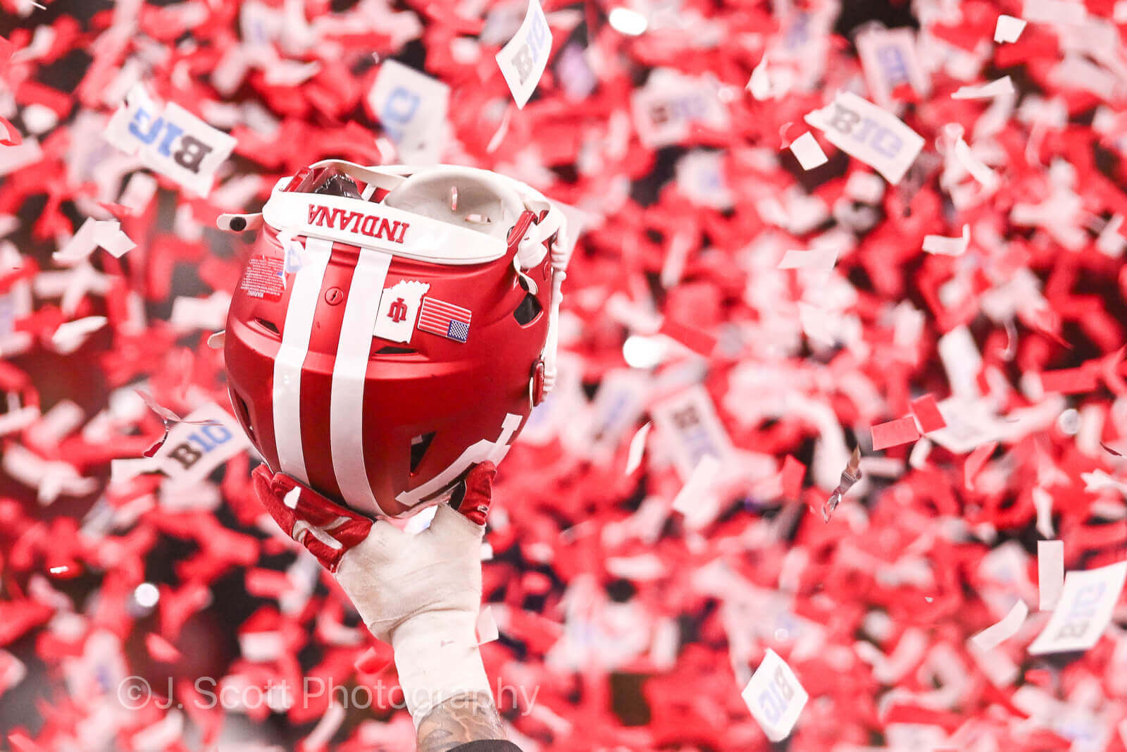 Photos from IU football's Big Ten championship win against Ohio State.