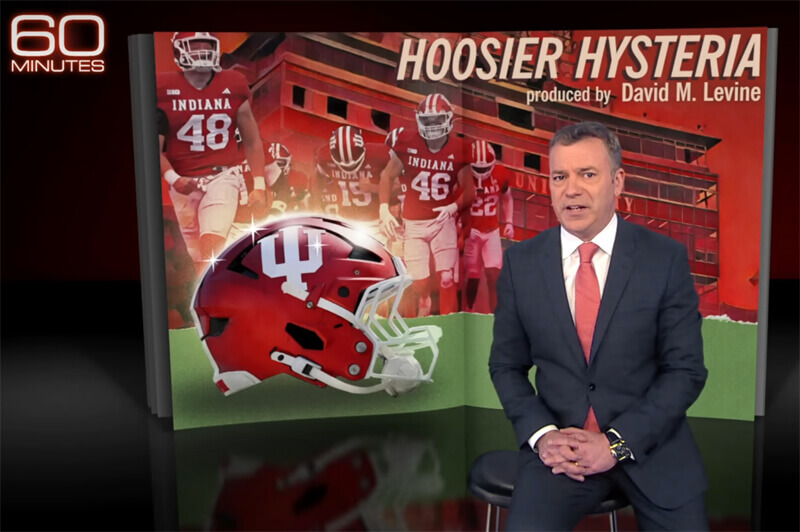 Video: Jon Wertheim profiles IU football for 60 Minutes on CBS News – Inside the Hall