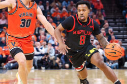 Maryland guard David Coit.