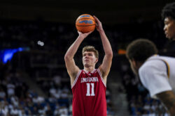 Photos from IU basketball's win at UCLA.