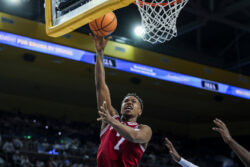 Photos from IU basketball's win at UCLA.