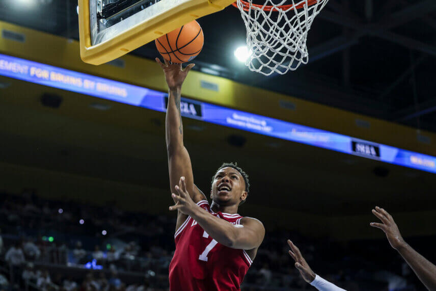 Photos from IU basketball's win at UCLA.
