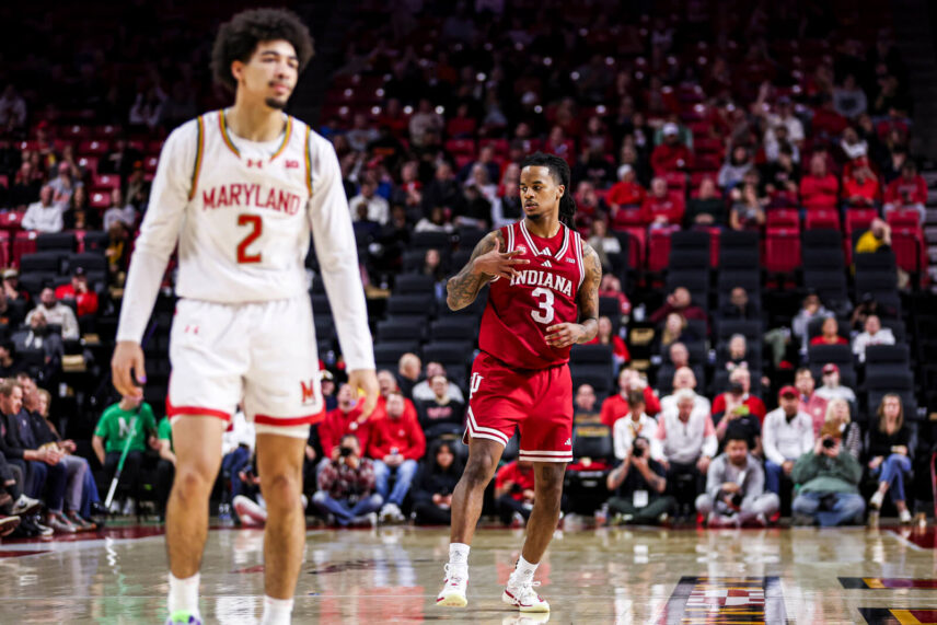 Photos from IU basketball's 84-66 win at Maryland.