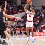 Photos from IU basketball's 90-80 win against Washington at Simon Skjodt Assembly Hall.