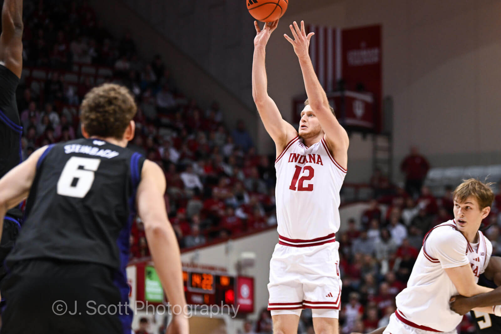 Photos from IU basketball's 90-80 win against Washington at Simon Skjodt Assembly Hall.