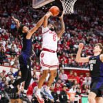 Photos from IU basketball's 90-80 win against Washington at Simon Skjodt Assembly Hall.