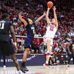 Photos from IU basketball's 90-80 win against Washington at Simon Skjodt Assembly Hall.