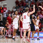 Photos from IU basketball's 90-80 win against Washington at Simon Skjodt Assembly Hall.