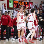 Photos from IU basketball's 90-80 win against Washington at Simon Skjodt Assembly Hall.