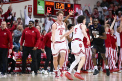 Photos from IU basketball's 90-80 win against Washington at Simon Skjodt Assembly Hall.