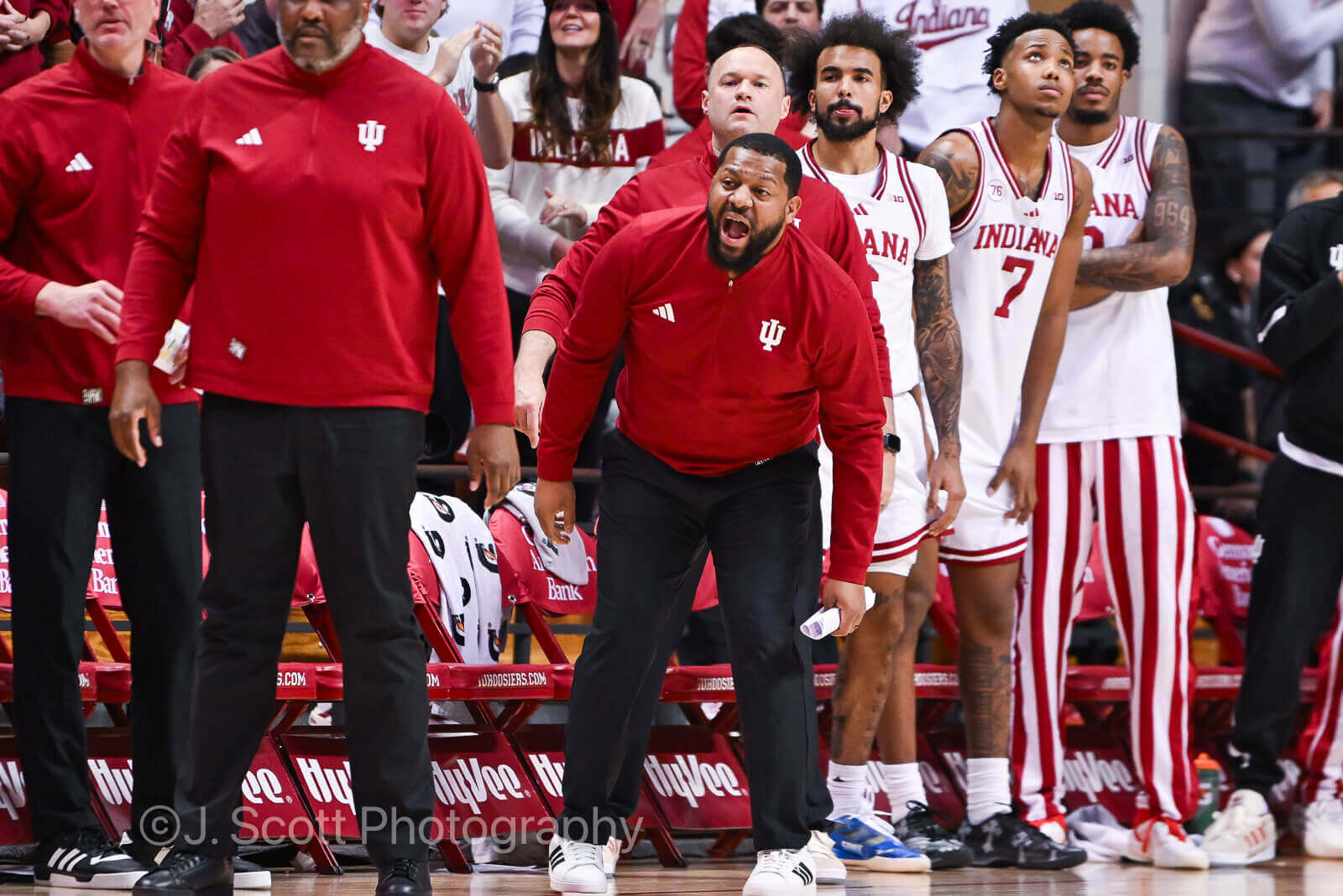 Photos from IU basketball's 90-80 win against Washington at Simon Skjodt Assembly Hall.