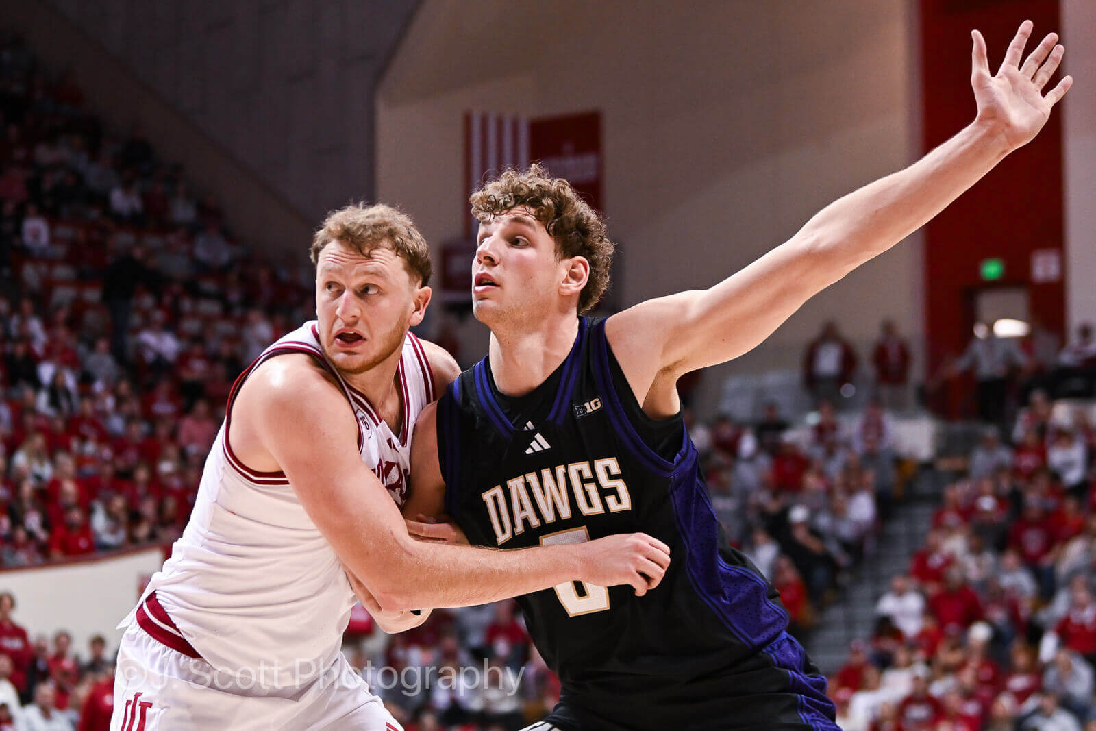 Photos from IU basketball's 90-80 win against Washington at Simon Skjodt Assembly Hall.