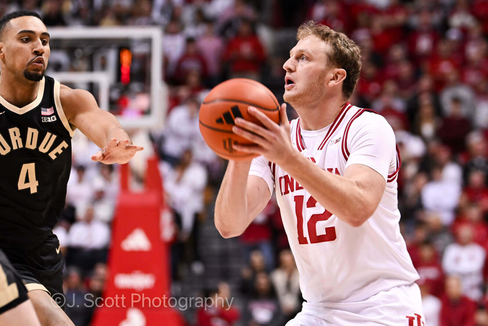 Photos from IU basketball’s 72-67 win against Purdue at Simon Skjodt Assembly Hall.