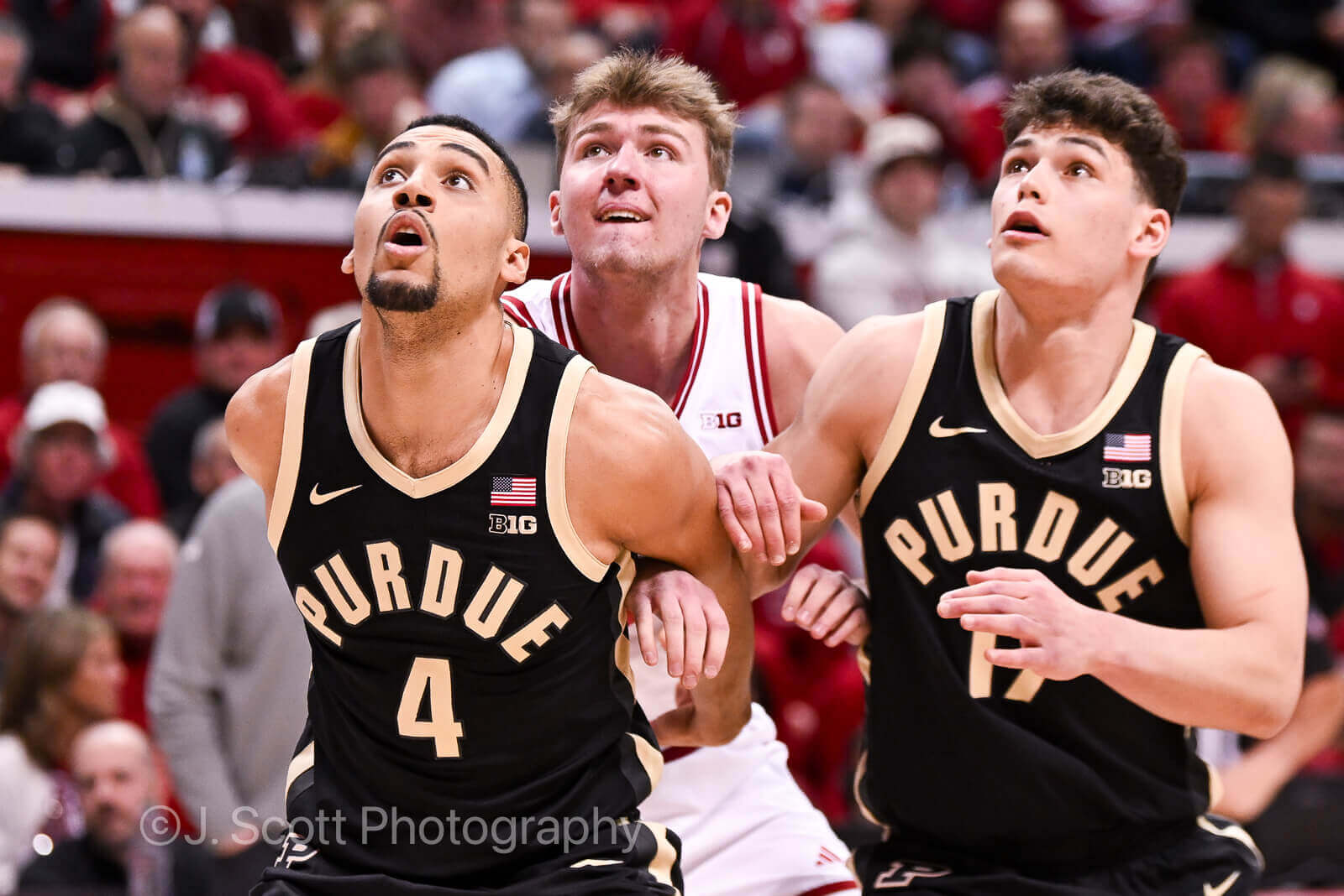 Photos from IU basketball’s 72-67 win against Purdue at Simon Skjodt Assembly Hall.