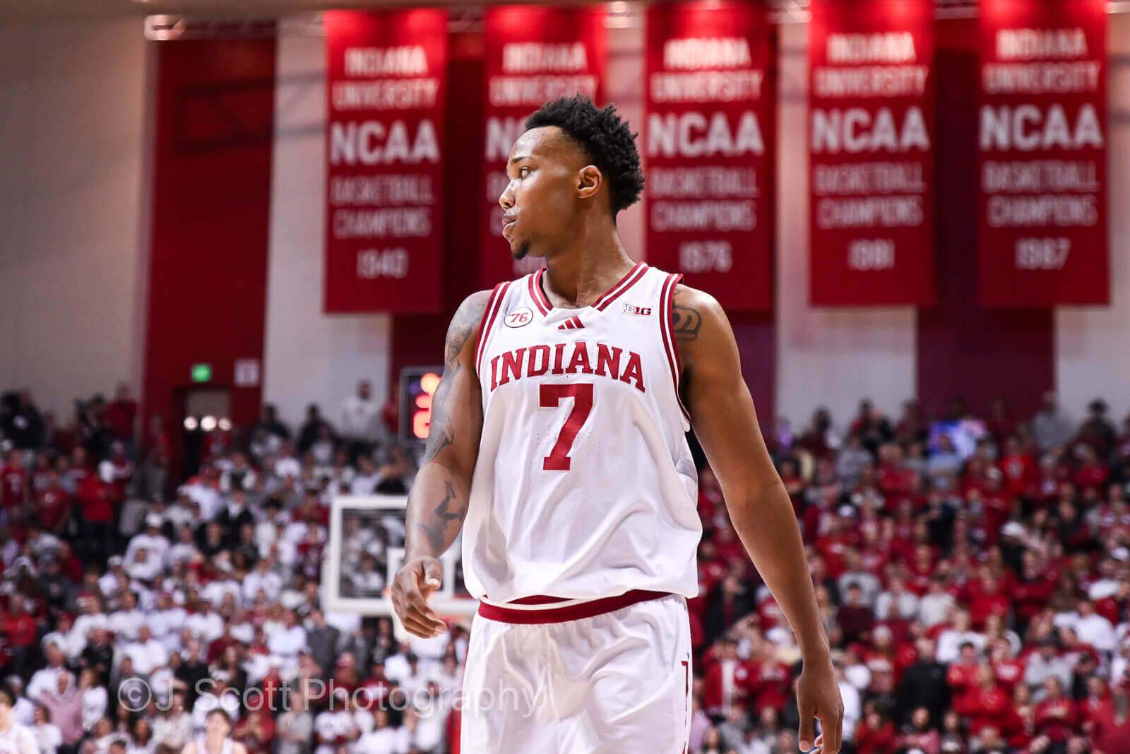 Photos from IU basketball’s 72-67 win against Purdue at Simon Skjodt Assembly Hall.
