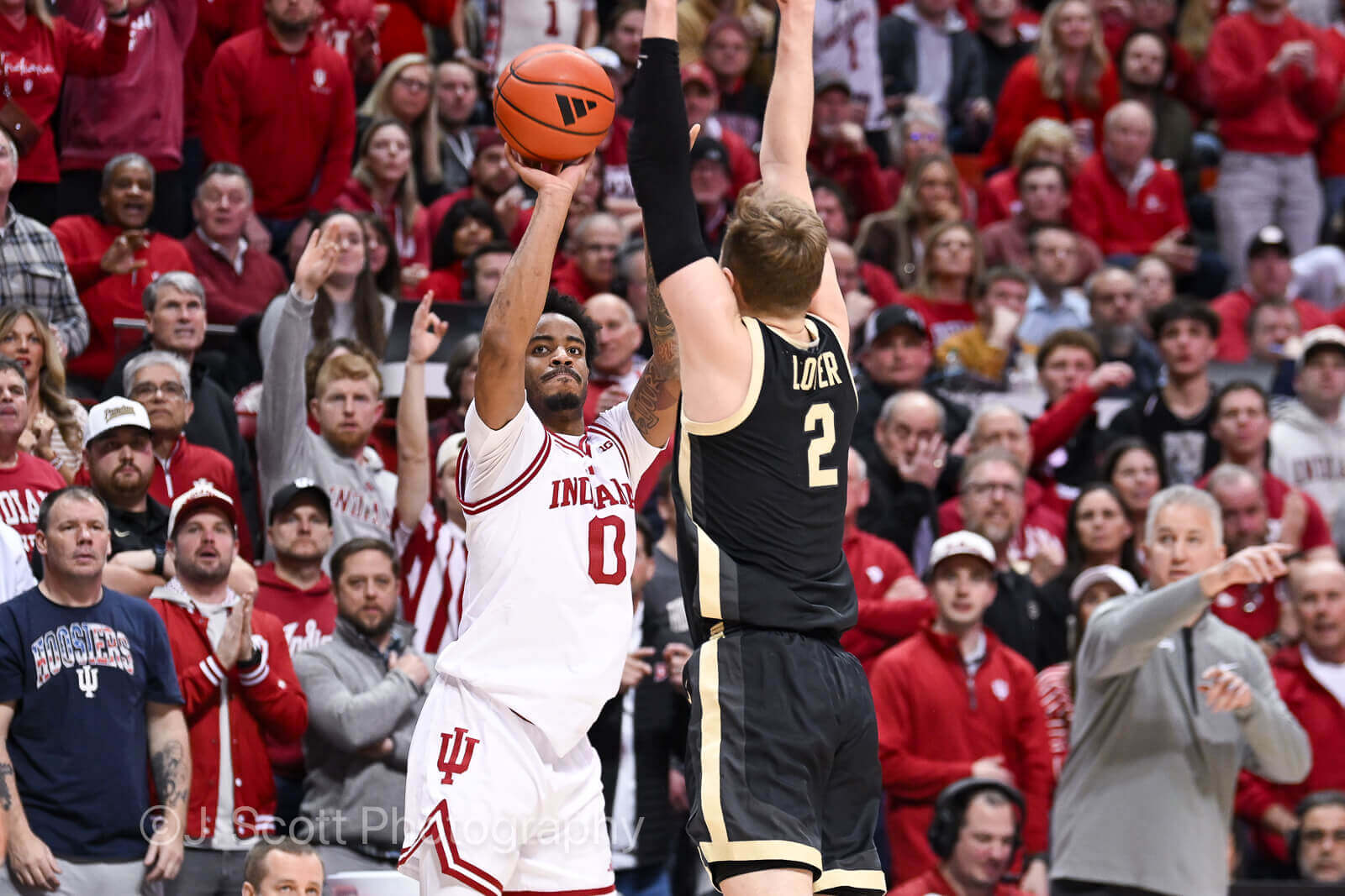 Photos from IU basketball’s 72-67 win against Purdue at Simon Skjodt Assembly Hall.