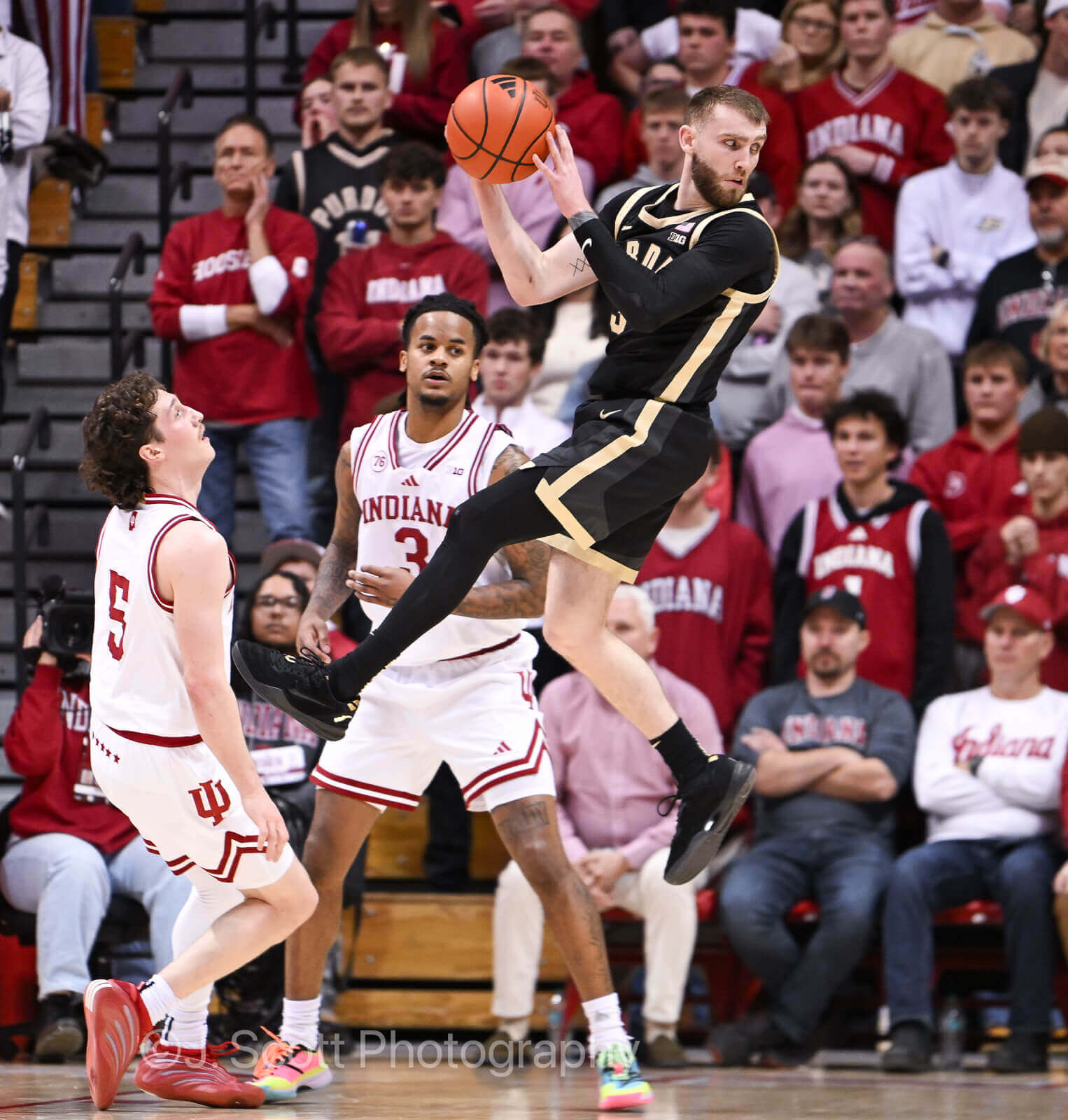 Photos from IU basketball’s 72-67 win against Purdue at Simon Skjodt Assembly Hall.