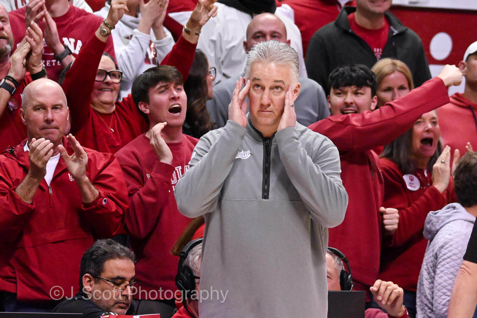Photos from IU basketball’s 72-67 win against Purdue at Simon Skjodt Assembly Hall.