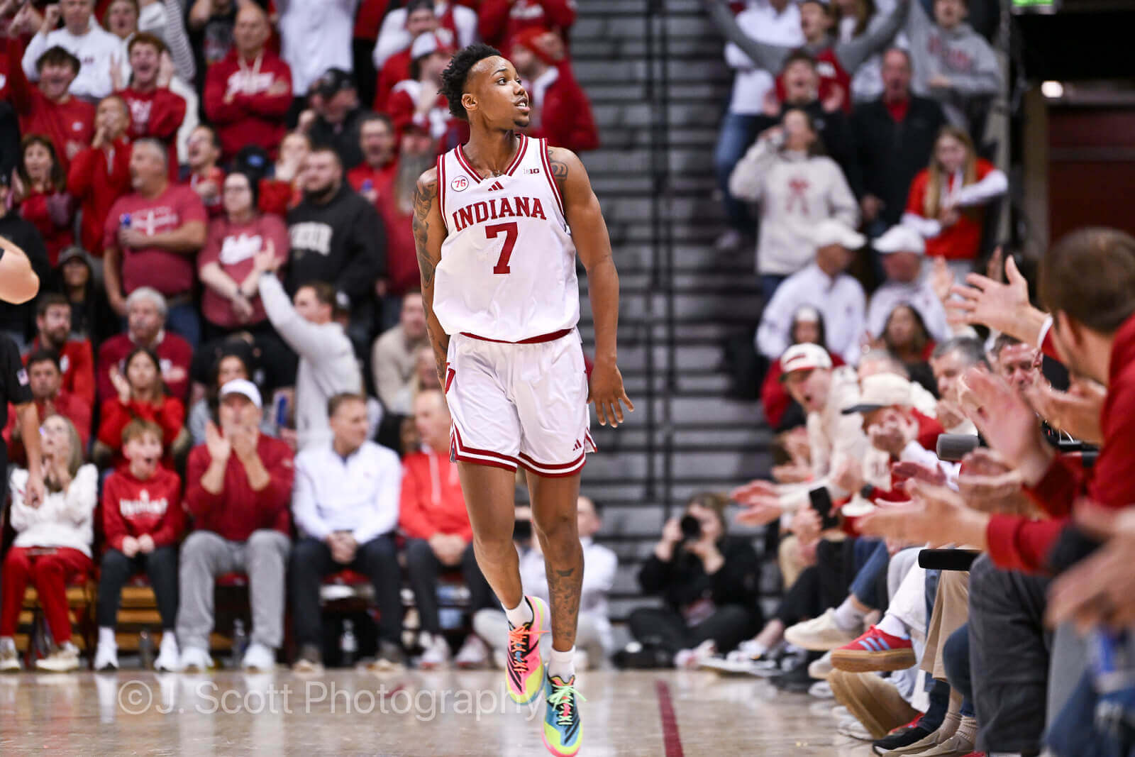 Photos from IU basketball’s 72-67 win against Purdue at Simon Skjodt Assembly Hall.