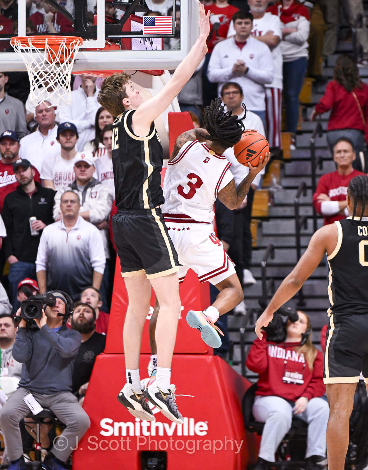 Photos from IU basketball’s 72-67 win against Purdue at Simon Skjodt Assembly Hall.