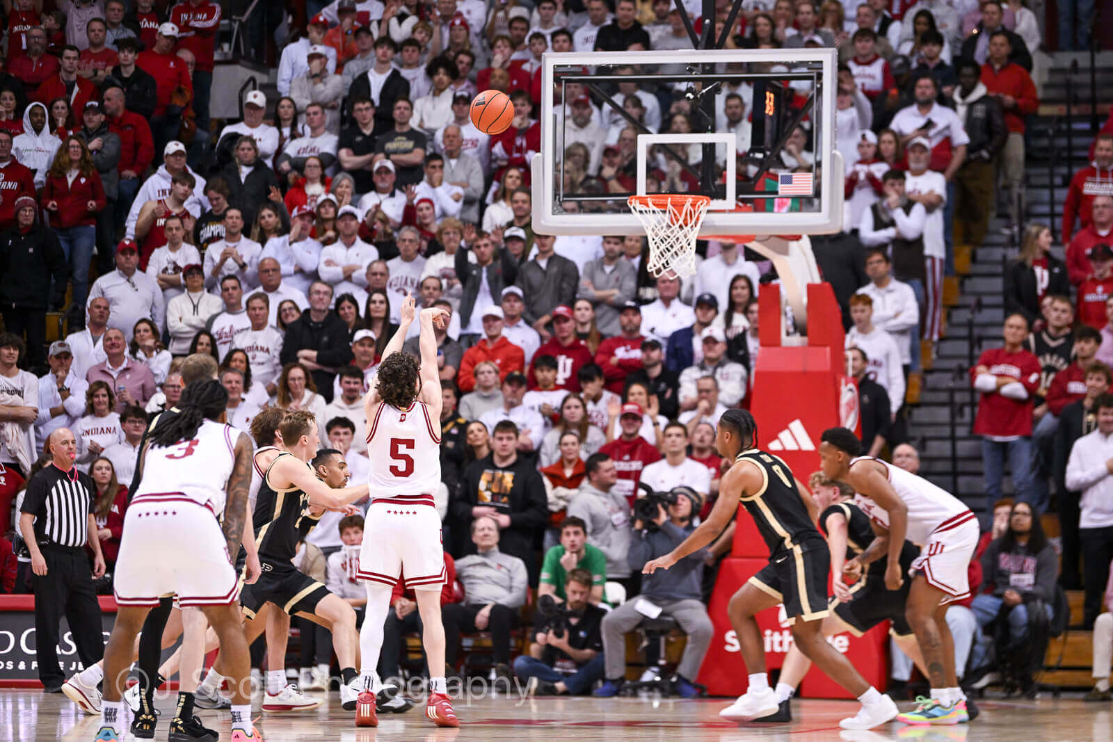 Photos from IU basketball’s 72-67 win against Purdue at Simon Skjodt Assembly Hall.