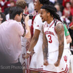 Photos from IU basketball’s 72-67 win against Purdue at Simon Skjodt Assembly Hall.