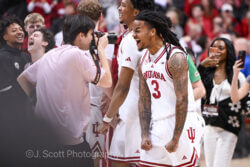 Photos from IU basketball’s 72-67 win against Purdue at Simon Skjodt Assembly Hall.
