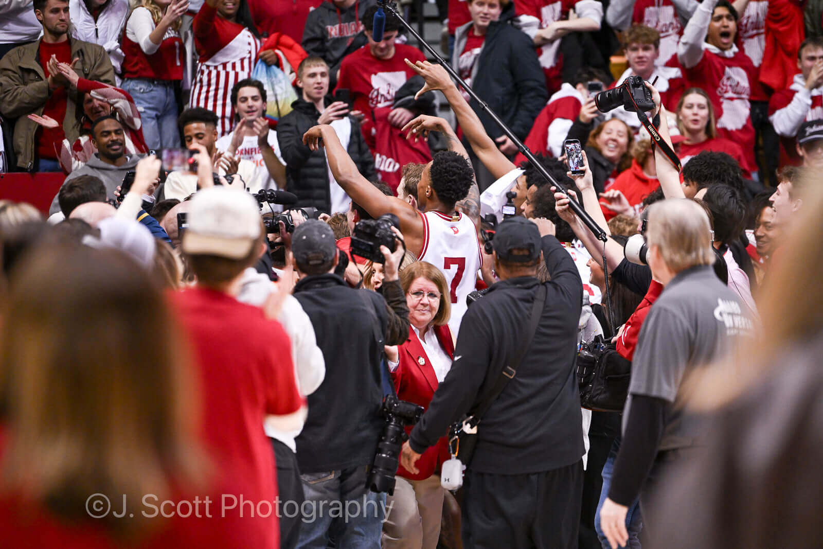 Photos from IU basketball’s 72-67 win against Purdue at Simon Skjodt Assembly Hall.