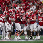 ATLANTA – Check out 81 photos by Jamie Owens from Indiana's 56-22 win against Oregon in the CFP semifinal at the Chick-fil-A Peach Bowl at Mercedes-Benz Stadium.