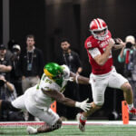 ATLANTA – Check out 81 photos by Jamie Owens from Indiana's 56-22 win against Oregon in the CFP semifinal at the Chick-fil-A Peach Bowl at Mercedes-Benz Stadium.