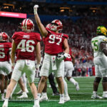 ATLANTA – Check out 81 photos by Jamie Owens from Indiana's 56-22 win against Oregon in the CFP semifinal at the Chick-fil-A Peach Bowl at Mercedes-Benz Stadium.